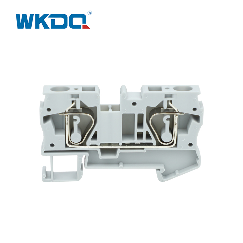 JST6 jousisyöttö liitinlohkon läpi