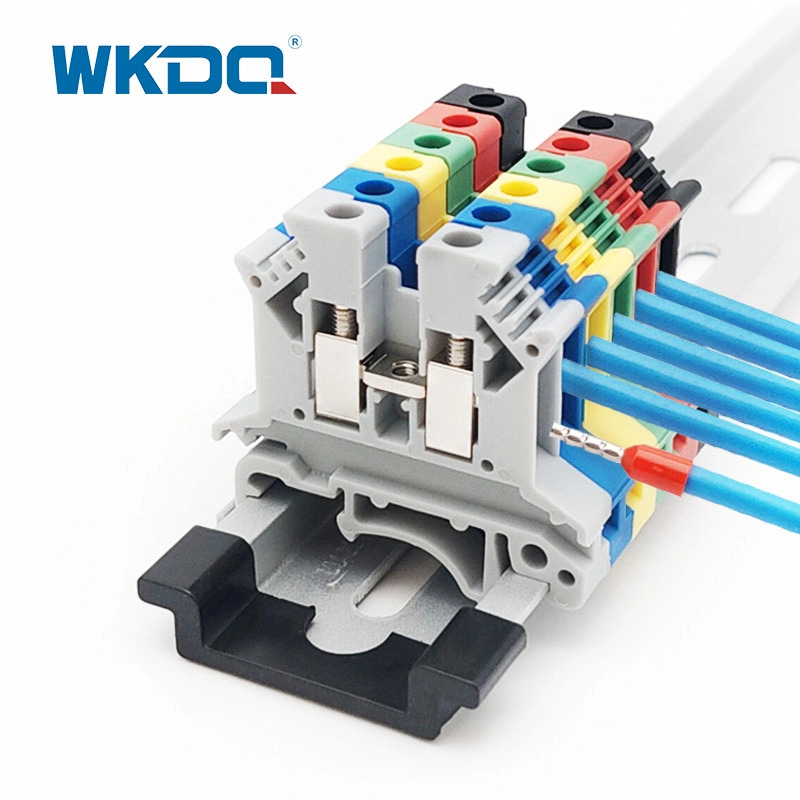 JUK 2.5B vastaava sähköinen liitinlohko Phoenix 2,5 mm ruuviliitos IEC 60947-7-1