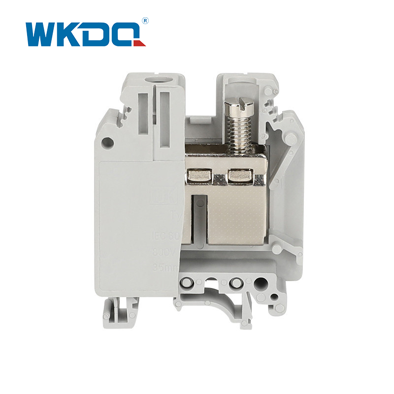 JUK 35 Frail-asennettavat liitinlohkot, jotka estävät palamisen, 35 mm poikkikoko, korkea tarkkuus