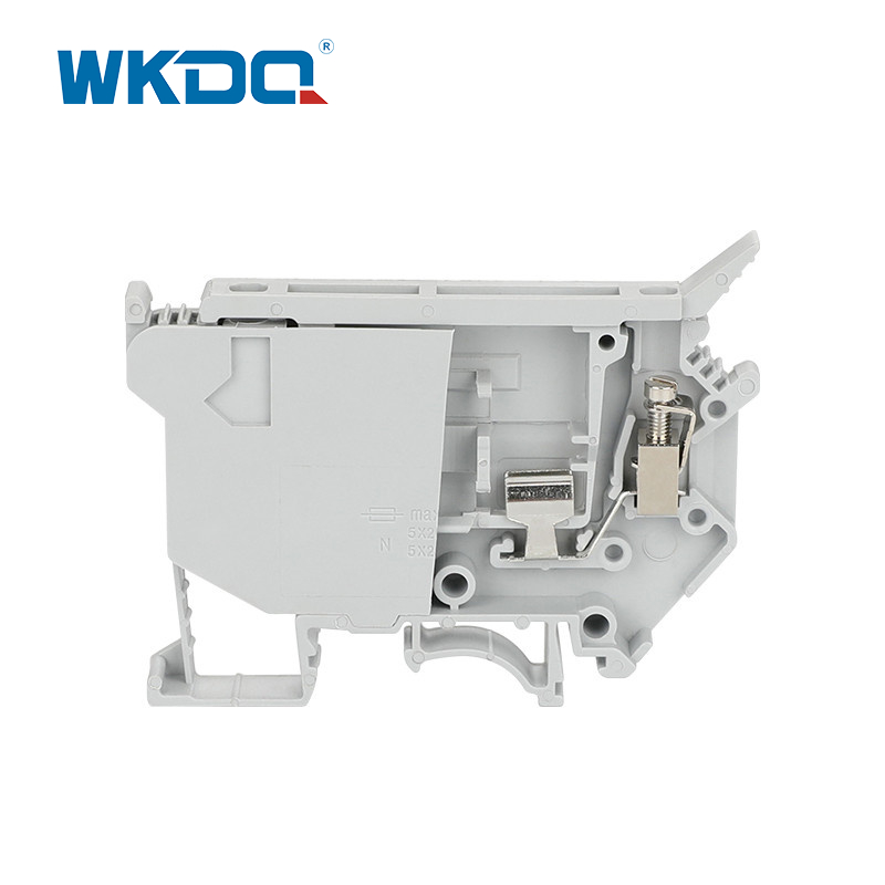 JUK 5-HESILED messinkimetalliruuviliitin, eristetty liitin