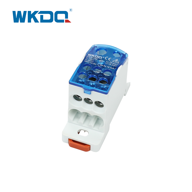 Haaroitusrasia UKK 160A Power Block -jakaja läpinäkyvällä kannella