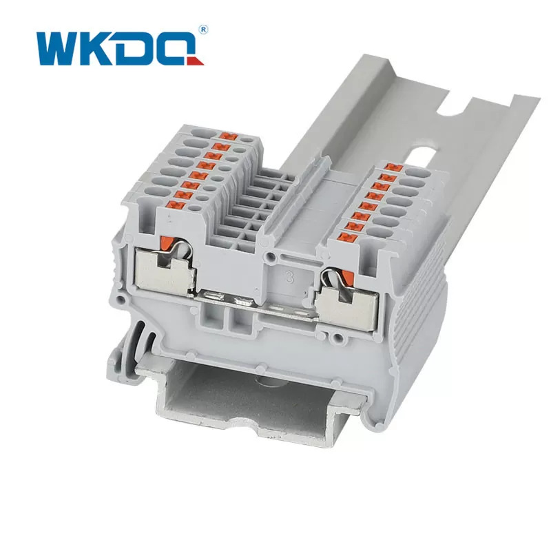 Nylon PA66 Din Rail NS35 liitinlohko