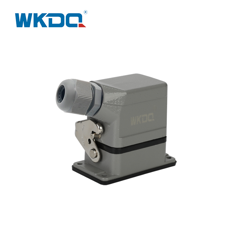 WHE06C Heavy Duty -kaapeliliittimet hopeoidut